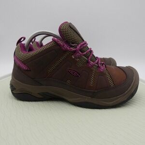 Keen Circadia Vent 1026778 Womens US 9 Sneakers Brown Boysenberry Hiking Shoes